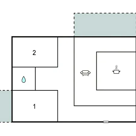 דירה 2 Bedroom Awesome In